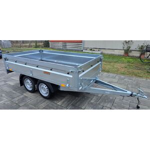 NEPTUN 2,63 m 750 kg-os fék nélküli utánfutó 